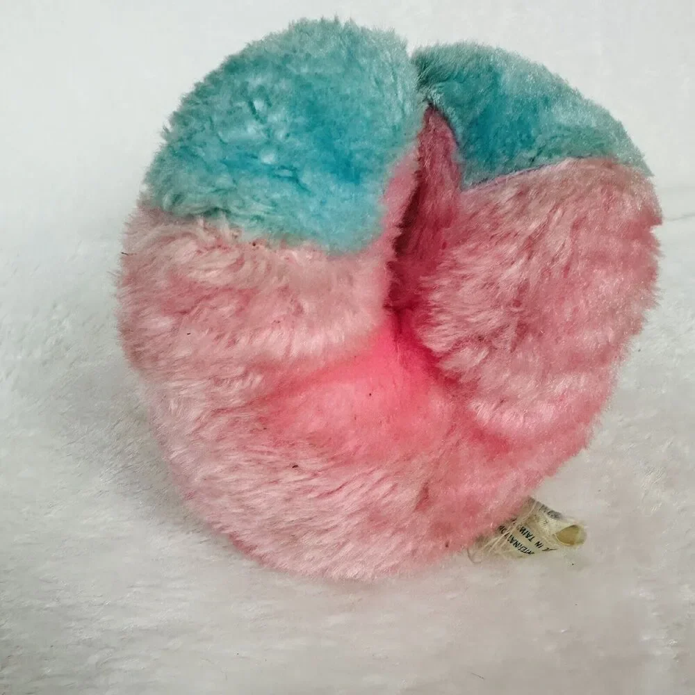 Bunny Hopalong Gang Vintage 80s Plush Stuffed Animal Toy Doll Pink Easter Rabbit